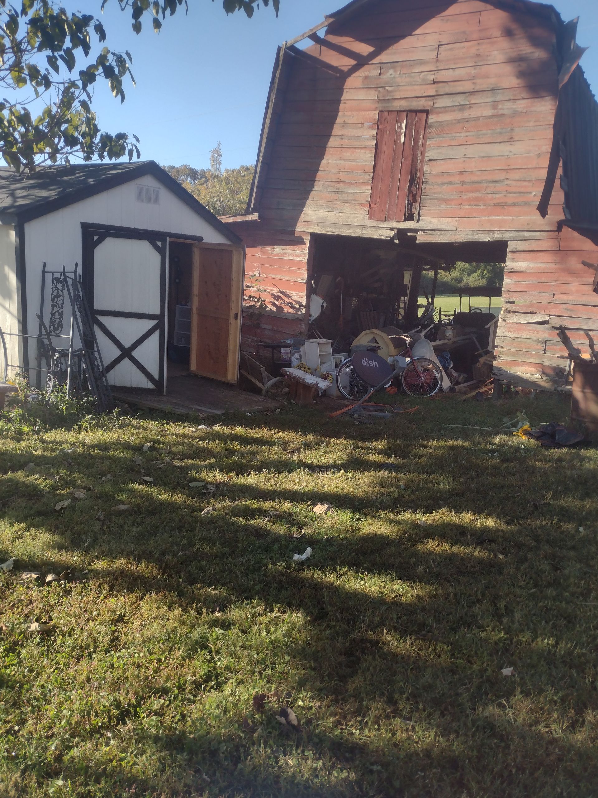 Barn Cleanout Results After